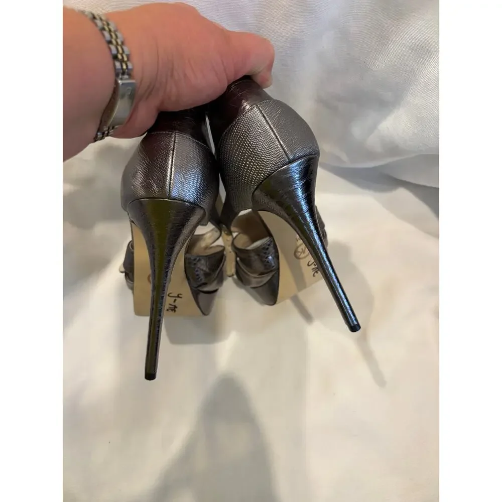 Michael Kors Platform Sandals High Heels Size 8 READ